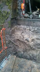 rénovation d'un fort