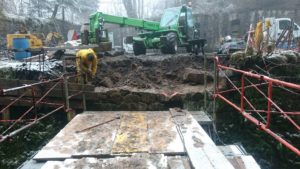 rénovation d'un fort